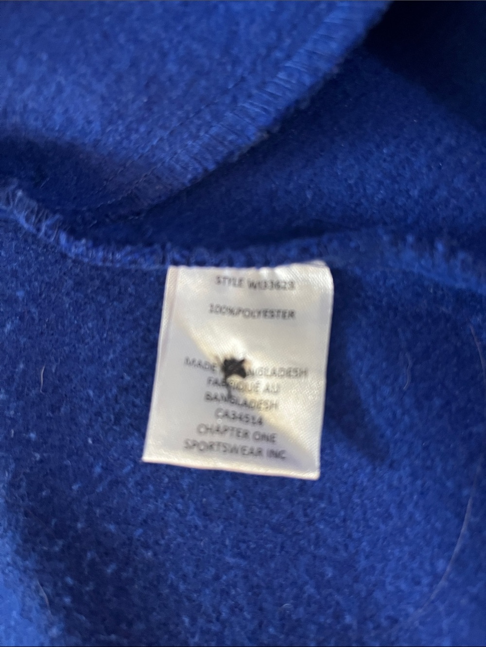 Thick Bright Blue Shacket - Picture 3 of 4